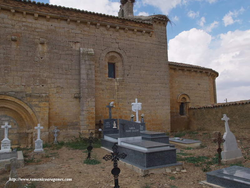 VISTA DEL MURO SUR Y CEMENTERIO ADOSADO